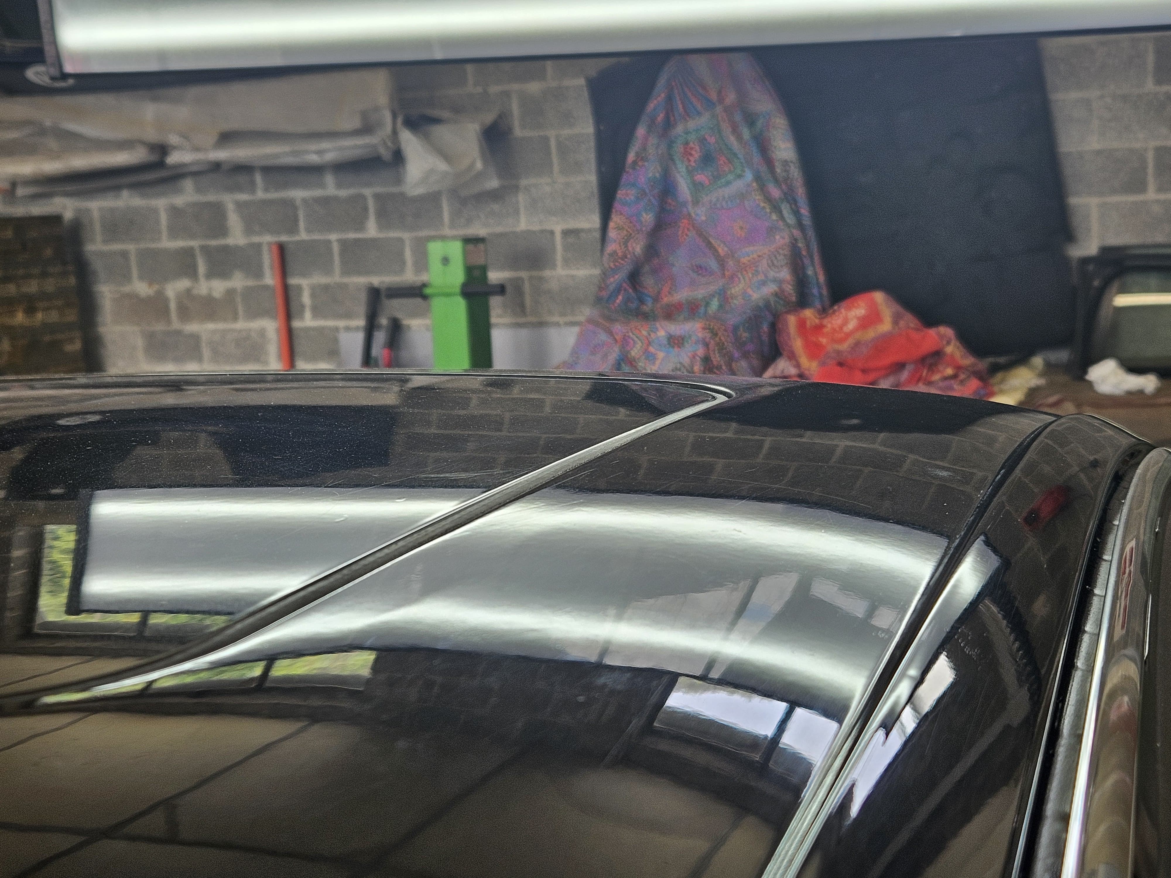 A-Pillar Dent Repair - Dopo